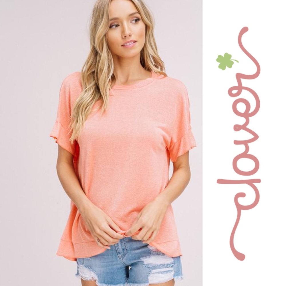 Flutter Short Sleeve Top